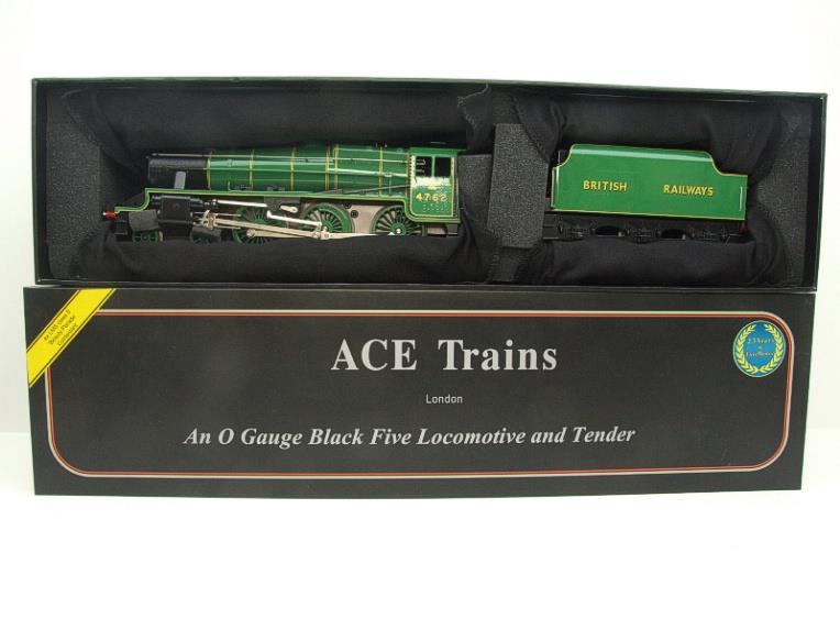 Ace Trains O Gauge E19-J BR Malachite Green Black Five Loco & Tender R/N M4762 Elec 2/3 Rail Bxd image 19