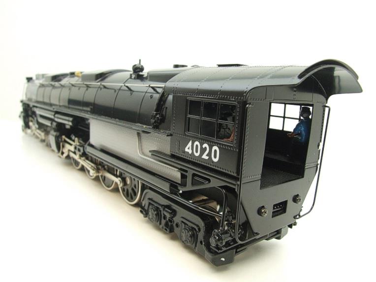 Williams O Gauge Brass No:7001 Union Pacific 4-8-8-4 "Big Boy" Black & Grey No.4020, 3-Rail Elec Bxd image 11