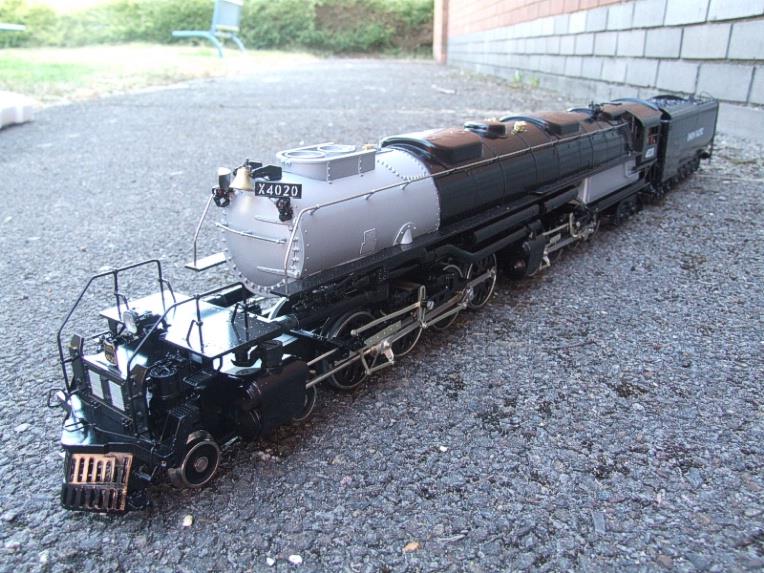 Williams O Gauge Brass No:7001 Union Pacific 4-8-8-4 "Big Boy" Black & Grey No.4020, 3-Rail Elec Bxd image 16