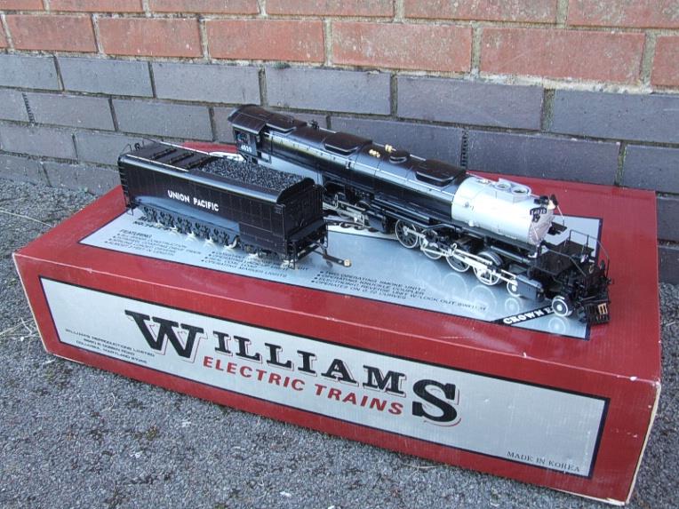 Williams O Gauge Brass No:7001 Union Pacific 4-8-8-4 "Big Boy" Black & Grey No.4020, 3-Rail Elec Bxd image 20