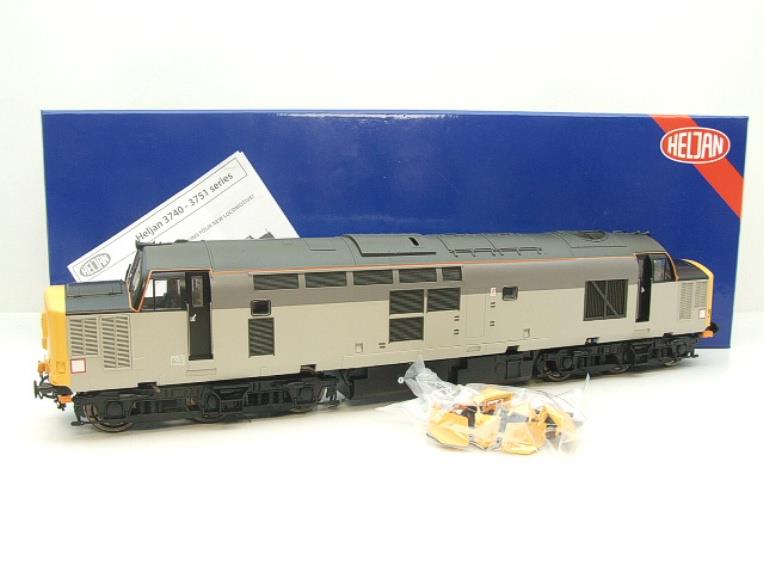 HelJan O Gauge 37451 Class 37 BR Railfreight Triple Grey Sector Diesel Electric 2 Rail image 22