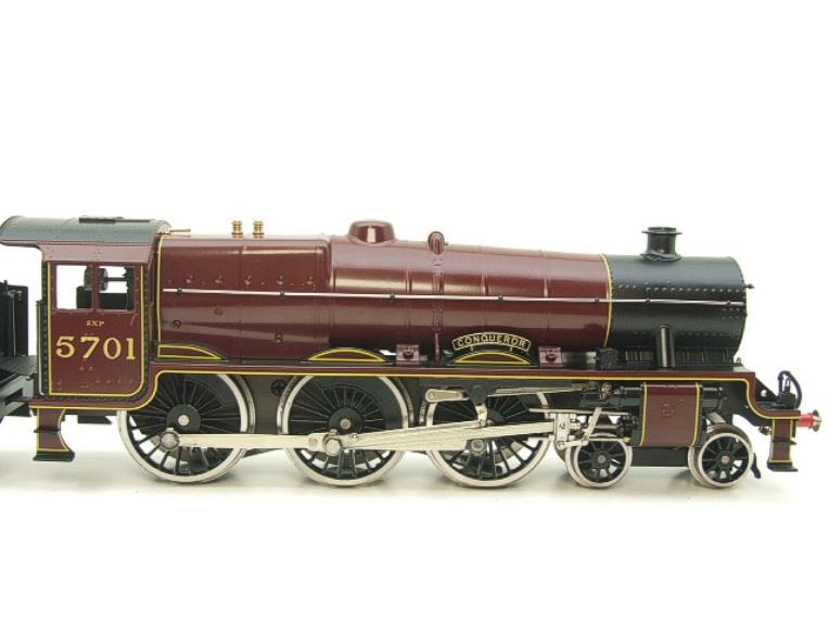 Ace Trains O Gauge E18C4 FT LMS Jubilee Loco & Fowler Tender "Conqueror" R/N 5701 Electric 2/3 Rail image 18