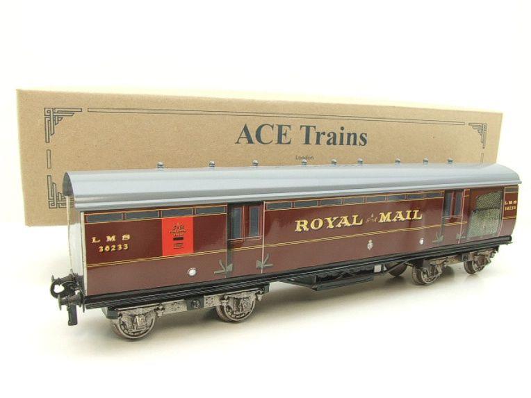 Ace Trains Wright Overlay Series O Gauge LMS "TPO" Coach R/N 30233