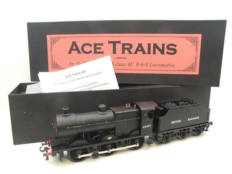 Ace Trains O Gauge E5E Fowler 4F Class 0-6-0 Loco and Tender 44497 "British Railway" Satin Black image 22