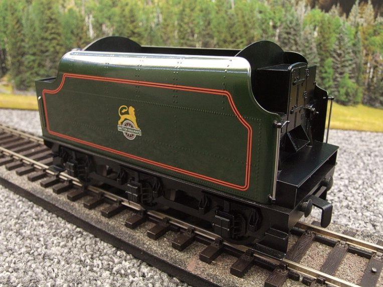 Ace Trains O Gauge E/18-TD1 “BR" Early Logo” Gloss Lined Green Early Logo Riveted Tender Brand NEW image 19