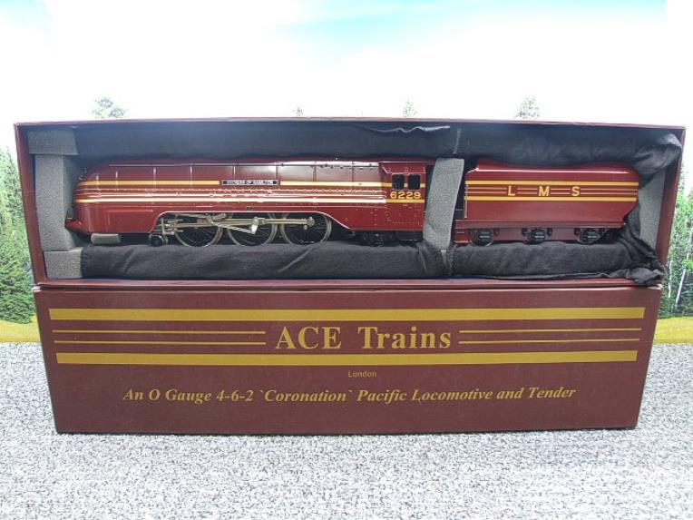 Ace Trains E12B1 Coronation Pacific LMS Maroon "Duchess of Hamilton & x7 Coaches Set" Elec 2/3 Rail image 20