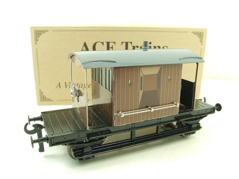 Ace Trains O Gauge G4 Vintage Style Brake Van With Lighting Boxed image 14