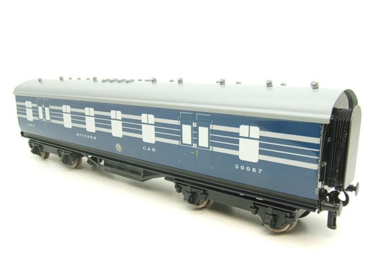 Ace Trains O Gauge C20-K1 LMS Blue Coronation Scot Kitchen Coach R/N 30087 Bxd 2/3 Rail image 14