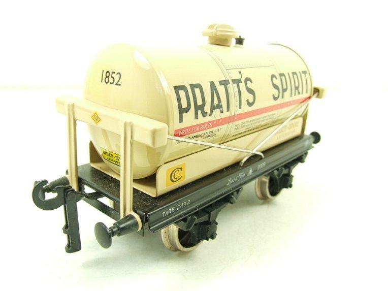 Bassett Lowke O Gauge BL99067 "Pratt's Spirit" Cream Tanker Wagon Tinplate Boxed image 12