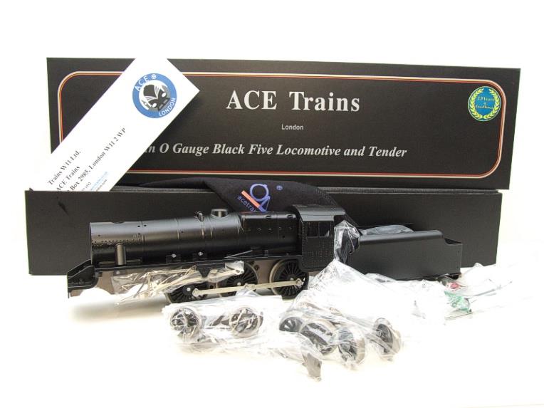 Ace Trains O Gauge E19-K1/PT, Black 5, With Dome & Standard Tender Loco Kit Form 2/3 Rail Bxd NEW image 15