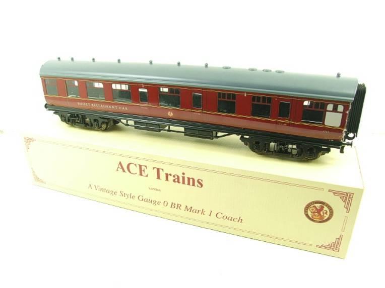 Ace Trains O Gauge C13R BR Maroon Mark 1 "Restaurant Buffet" Coach R/N 1712 Boxed image 2