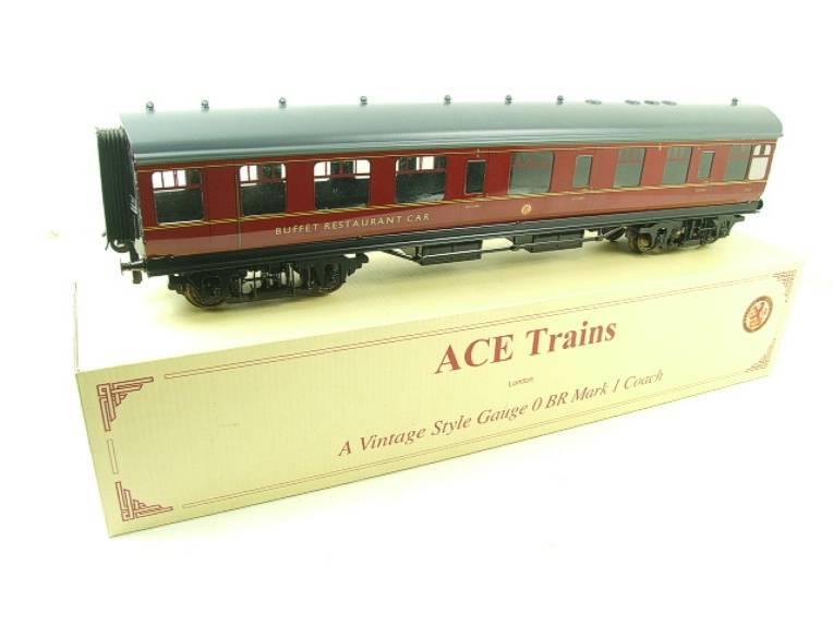 Ace Trains O Gauge C13R BR Maroon Mark 1 "Restaurant Buffet" Coach R/N 1712 Boxed image 3