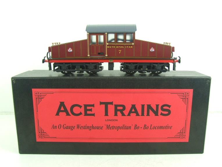 Ace Trains O Gauge E20 Westinghouse "Metropolitan" Bo Bo Loco No7 Electric 2/3 Rail Bxd image 1