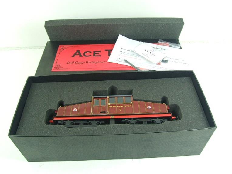 Ace Trains O Gauge E20 Westinghouse "Metropolitan" Bo Bo Loco No7 Electric 2/3 Rail Bxd image 13