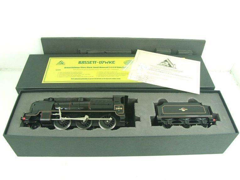 Bassett Lowke O Gauge BL99064 BR Gloss Black Maunsell N Class Mogul Loco & Tender R/N 31816 Electric 2/3 Rail Boxed image 20