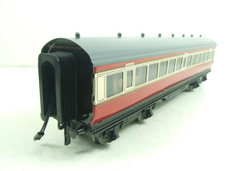 Darstaed O Gauge BR Period 1 Carmine & Cream Mainline Coaches x3 Set Bxd 2/3 Rail Set A image 14
