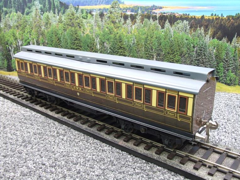 Ace Trains O Gauge C1 "GWR" 1st Class Clerestory Roof Passenger Coach Grey Roof Boxed image 12