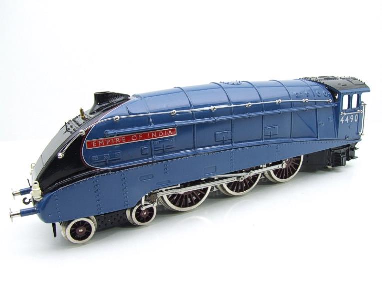 Ace Trains O Gauge E4, A4 Pacific Pre-War LNER Blue "Empire of India" R/N 4490 Electric Boxed image 12
