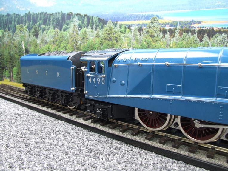 Ace Trains O Gauge E4, A4 Pacific Pre-War LNER Blue "Empire of India" R/N 4490 Electric Boxed image 21