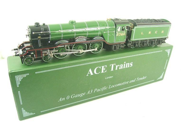 Ace Trains O Gauge E6 A3 Pacific LNER Green "Papyrus" R/N 2750 Electric 3 Rail Bxd image 22
