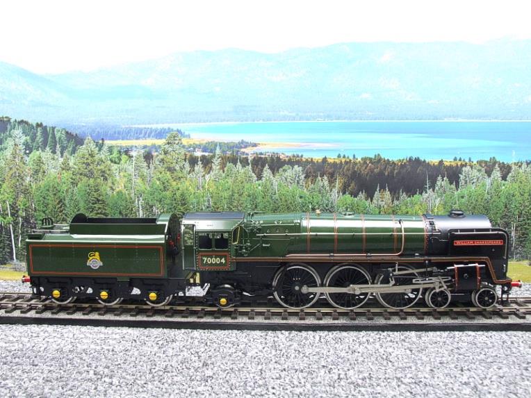 Ace Trains O Gauge E27J BR Green Britannia Class "William Shakespeare" FOB Edition" R/N 70004 Bxd image 11