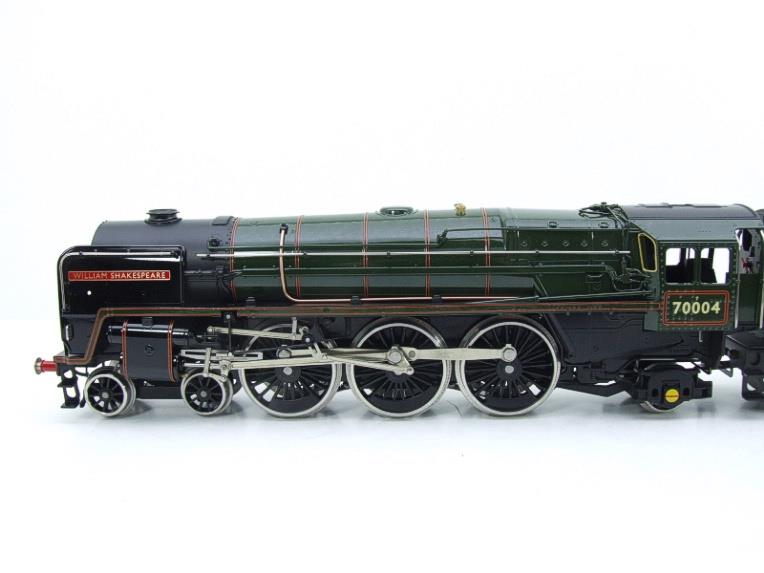 Ace Trains O Gauge E27J BR Green Britannia Class "William Shakespeare" FOB Edition" R/N 70004 Bxd image 12