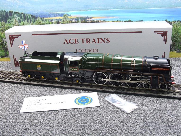 Ace Trains O Gauge E27J BR Green Britannia Class "William Shakespeare" FOB Edition" R/N 70004 Bxd image 22