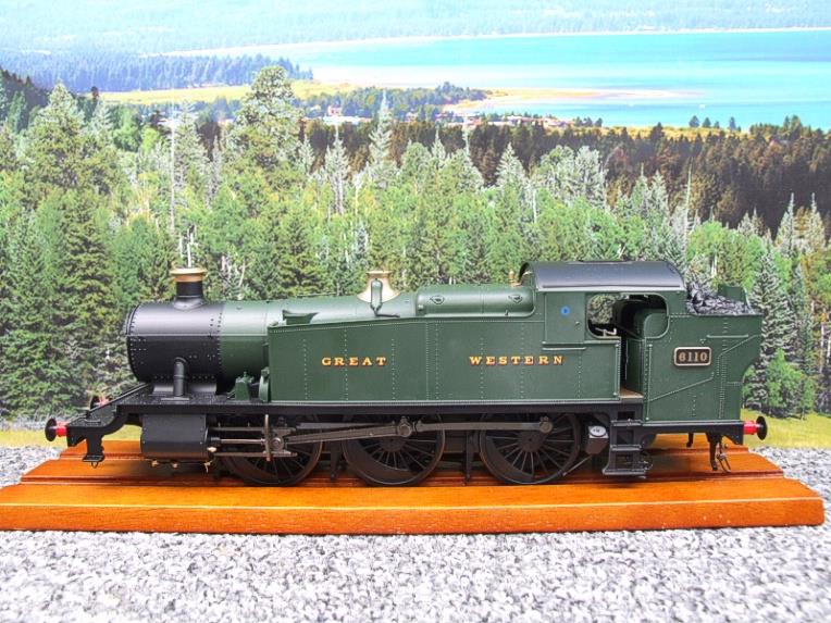 Heljan O Gauge Item 6100 "Great Western" Green Class 61xx Large Prairie Loco R/N 6110 Electric image 22