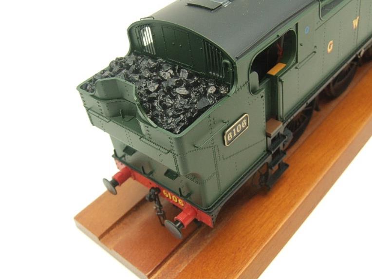 Heljan O Gauge Item 6101 ""GWR" Green Class 61xx Large Prairie Tank Loco R/N 6106 Electric image 12