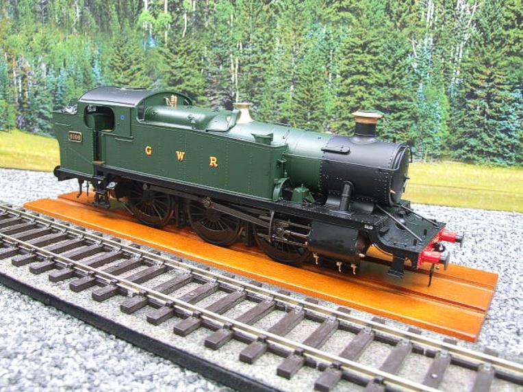 Heljan O Gauge Item 6101 ""GWR" Green Class 61xx Large Prairie Tank Loco R/N 6106 Electric image 16