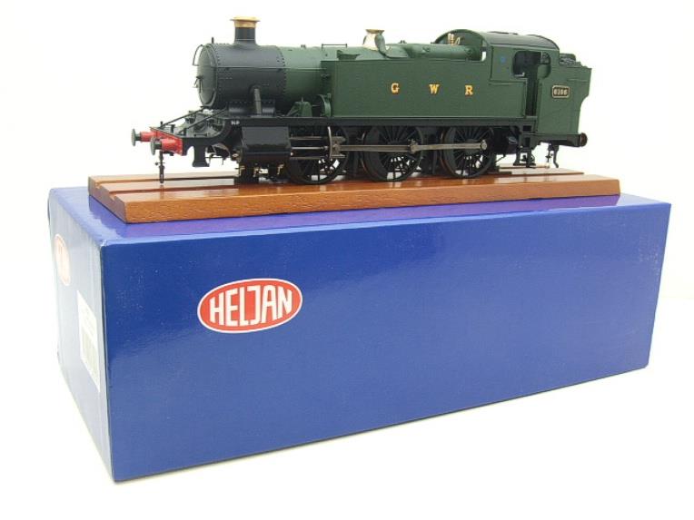 Heljan O Gauge Item 6101 ""GWR" Green Class 61xx Large Prairie Tank Loco R/N 6106 Electric image 17