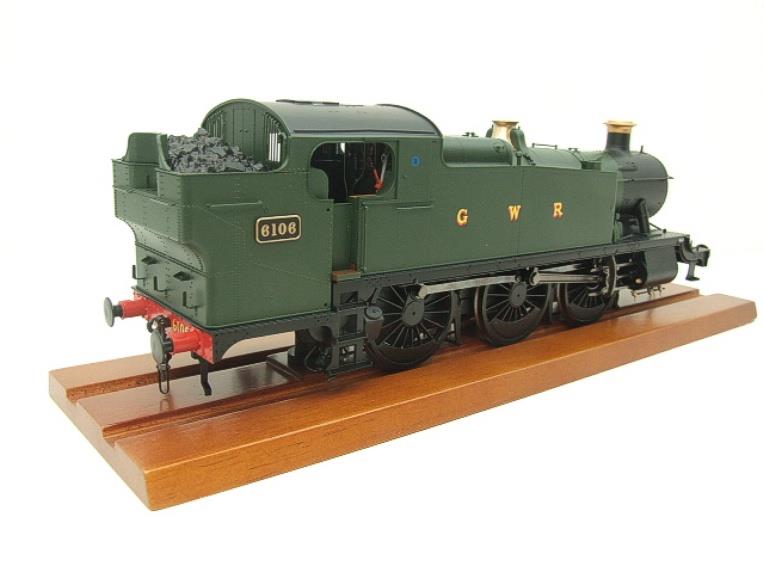 Heljan O Gauge Item 6101 ""GWR" Green Class 61xx Large Prairie Tank Loco R/N 6106 Electric image 19