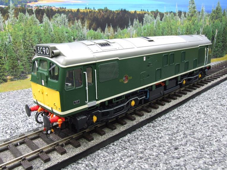 Heljan O Gauge Item 2551 BR Green Class 25 Type 2 WSYP Diesel Loco ...