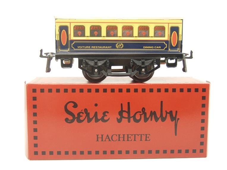 Hornby Hachette Series French O Gauge No.8 Blue & Cream "Pullman" Restaurant Dining Coach NEW Pack image 11