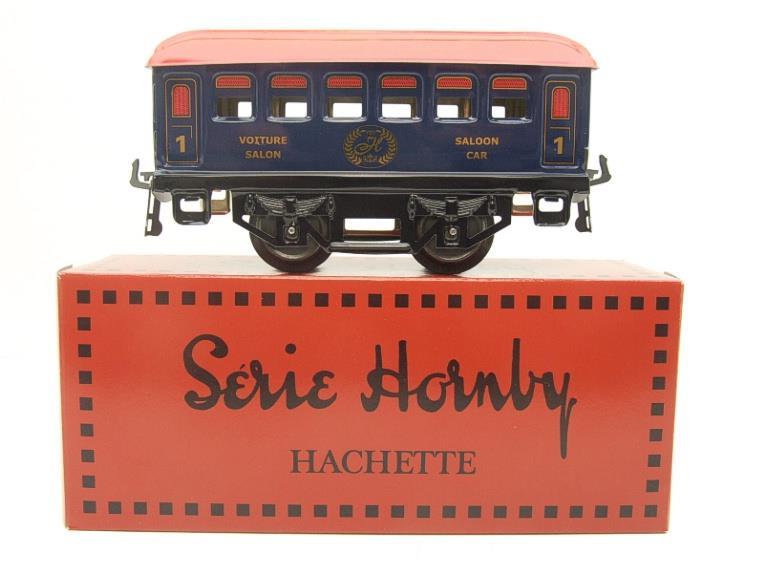 Hornby Hachette Series French O Gauge No.62 Blue Red Roof Voiture "Saloon" 1st Class Coach NEW Pack image 11