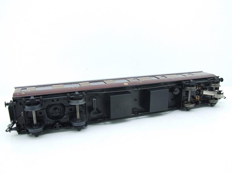 Ace Trains O Gauge C28 LMS Maroon Corronation Scot 3rd Brake Coach 5812 Fitted Spoon Bogie Pick up image 13