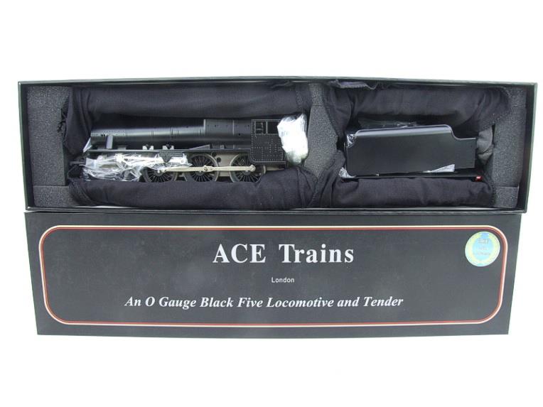 Ace Trains O Gauge E19-K2/PT, Black 5, Domeless & Standard Tender Loco Kit Form 2/3 Rail Bxd NEW image 18