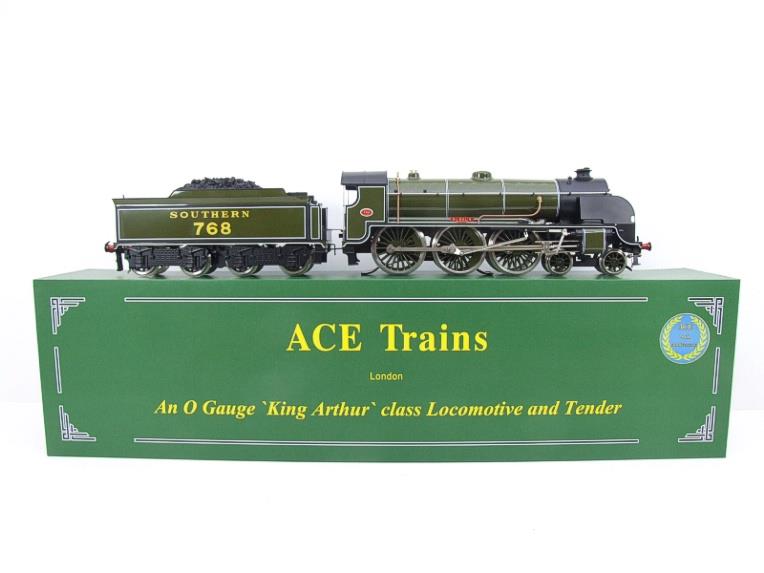 ACE Trains O Gauge E/34-A3 SR Gloss Lined Olive Green 4-6-0 "Sir Balin" 768 Elec 2/3 Rail NEW Bxd image 13