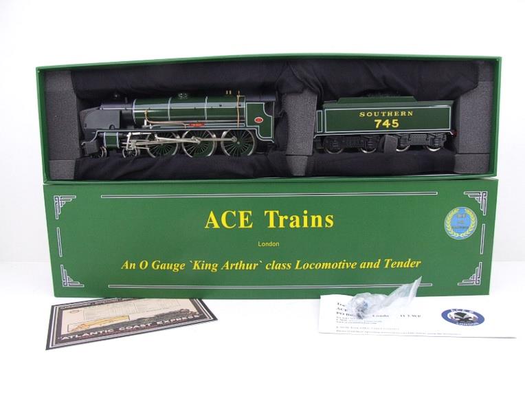 ACE Trains O Gauge E/34-B2 SR Gloss Lined Olive Green 4-6-0 "Tintagel" 745 Elec 2/3 Rail NEW Bxd image 21