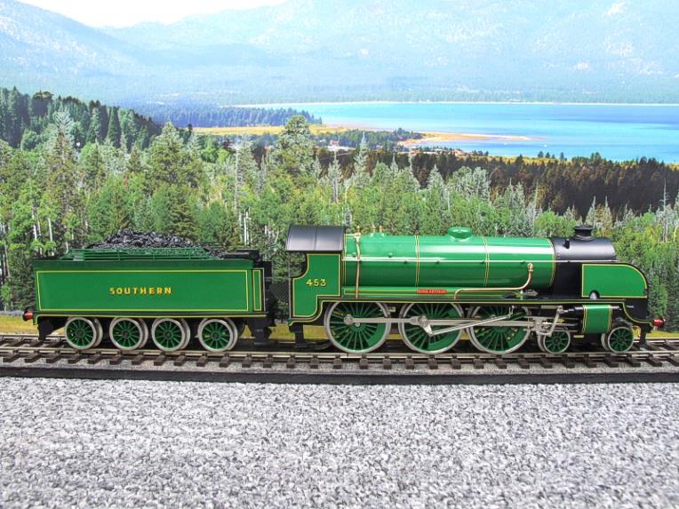 ACE Trains O Gauge E/34-C2 SR Gloss Lined Malachite Green 4-6-0 "King Arthur" 453 Elec 2/3 Rail New image 11