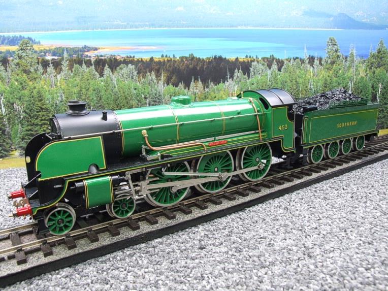 ACE Trains O Gauge E/34-C2 SR Gloss Lined Malachite Green 4-6-0 "King Arthur" 453 Elec 2/3 Rail New image 18