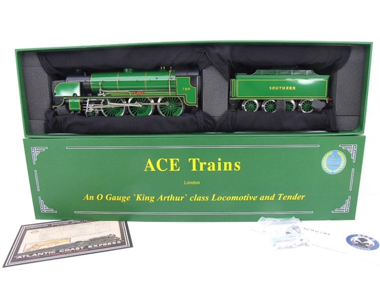 ACE Trains O Gauge E/34-C2 SR Gloss Lined Malachite Green 4-6-0 "Sir Balin" 768 Elec 2/3 Rail NEW image 20