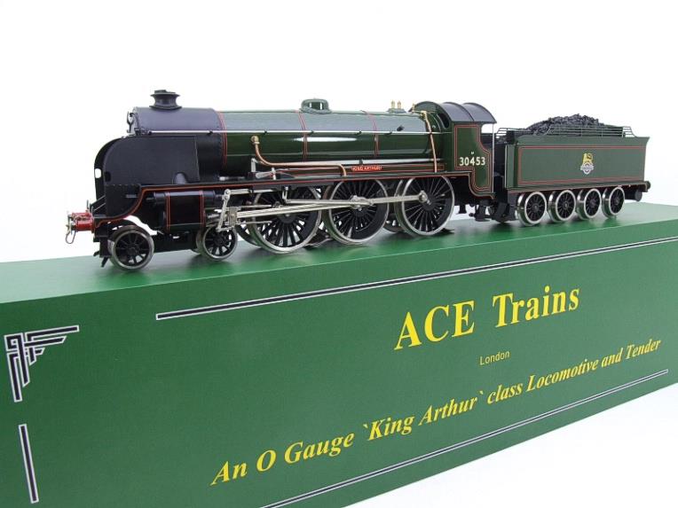 ACE Trains O Gauge E/34-E2 BR Pre 56 Gloss Lined Green 4-6-0 "King Arthur" 30453 Elec 2/3 Rail image 17
