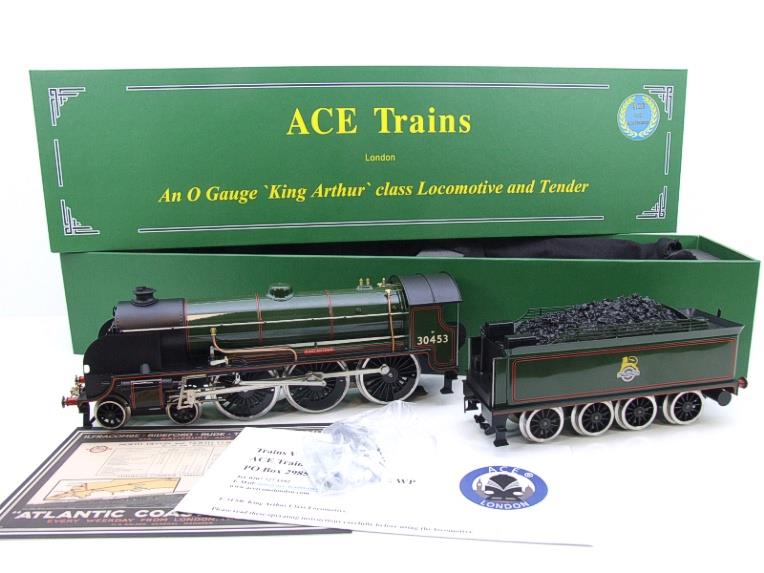 ACE Trains O Gauge E/34-E2 BR Pre 56 Gloss Lined Green 4-6-0 "King Arthur" 30453 Elec 2/3 Rail image 20