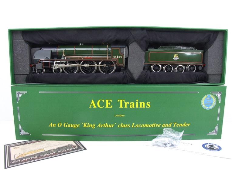 ACE Trains O Gauge E/34-E2 BR Pre 56 Gloss Lined Green 4-6-0 "King Arthur" 30453 Elec 2/3 Rail image 21