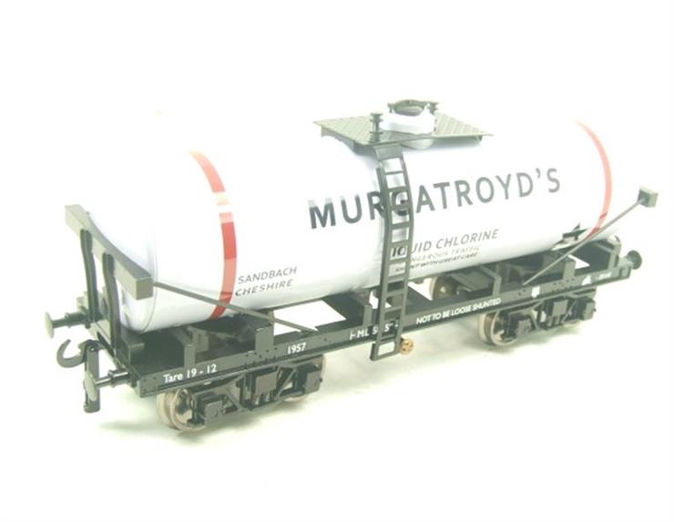 Darstaed O Gauge Bogie Tanker "Murgatroyd's" Post War Livery 2/3 Rail Running Boxed image 12