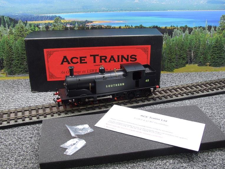 Ace Trains O Gauge E24D M7 Class SR Satin Black Tank Loco 0-4-4 R/N 45 Electric 2/3 Rail Boxed image 17