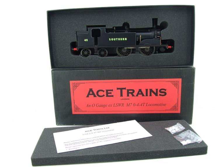 Ace Trains O Gauge E24D M7 Class SR Satin Black Tank Loco 0-4-4 R/N 45 Electric 2/3 Rail Boxed image 18