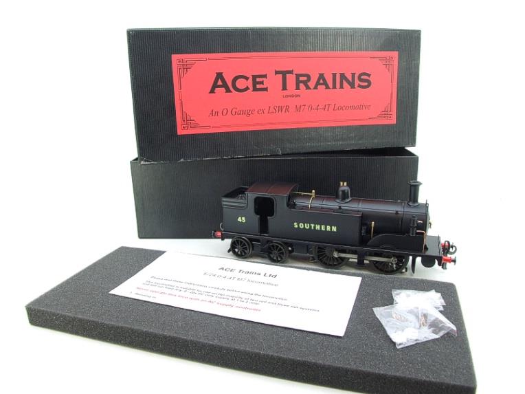 Ace Trains O Gauge E24D M7 Class SR Satin Black Tank Loco 0-4-4 R/N 45 Electric 2/3 Rail Boxed image 19