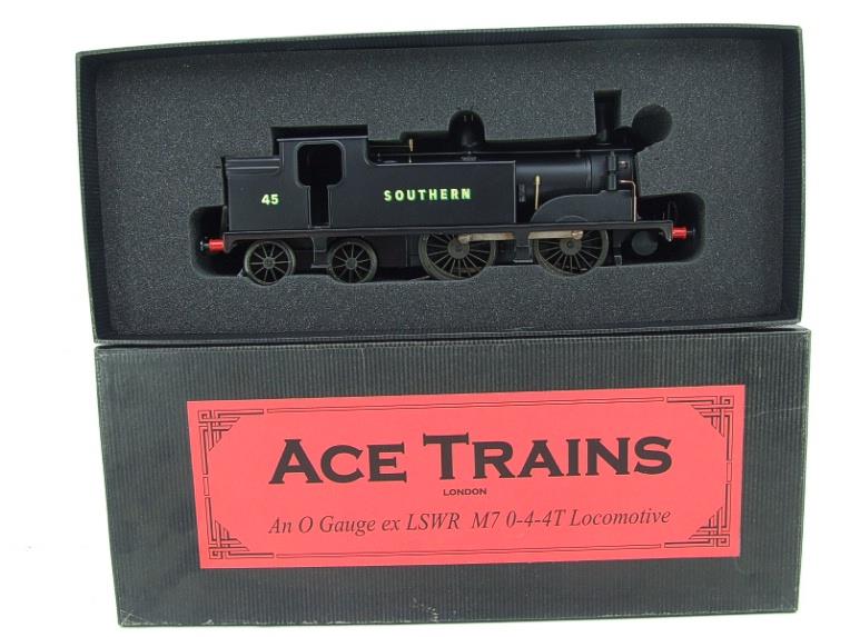 Ace Trains O Gauge E24D M7 Class SR Satin Black Tank Loco 0-4-4 R/N 45 Electric 2/3 Rail Boxed image 20